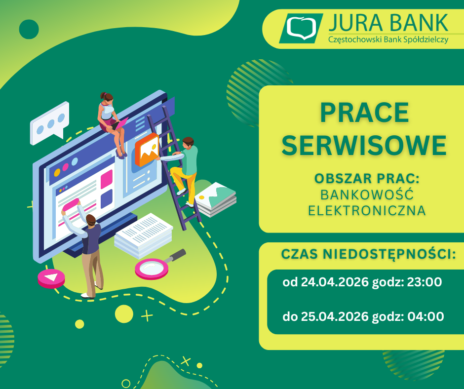 Prace serwisowe 24 25.04.2026